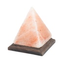 Himalayan Salt Lamp - Pyramid approx 6in/15cm with On/Off Switch - 1pc - Yogavni