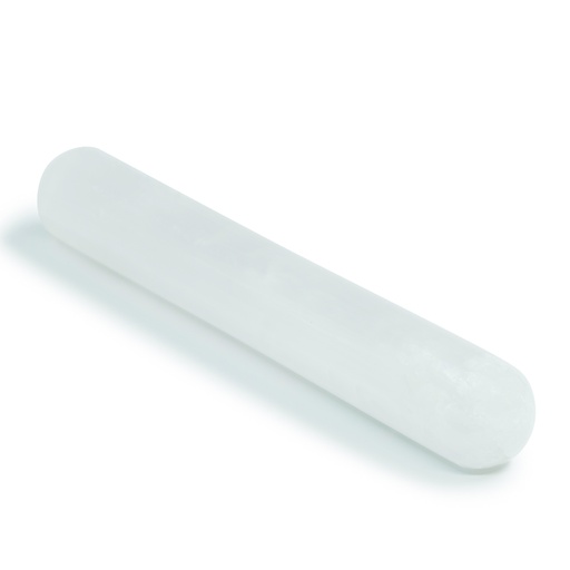[638872911645] Crystals - Selenite - Wand approx 5in/7.5cm - Yogavni