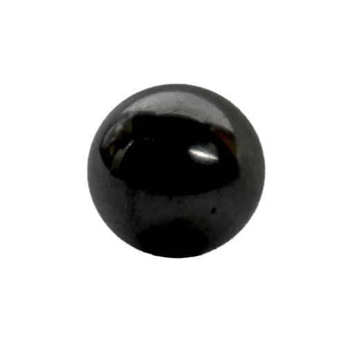 [638872912369] Crystals - Shungite - Sphere 1in/2.5cm - 1pc - Yogavni 