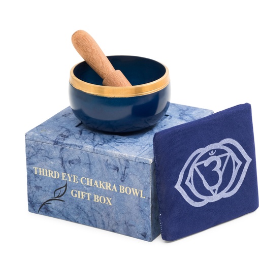 [638872913212] Singing Bowl - Third Eye Chakra - Yogavni