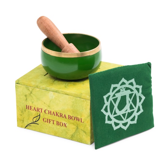 [638872913236] Singing Bowl - Heart Chakra - Yogavni