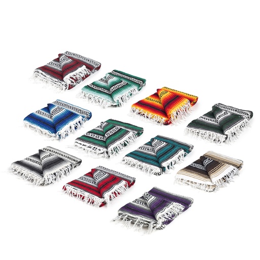 Yoga Blanket - Mexican Deluxe Stripes - 1pc - Yogavni