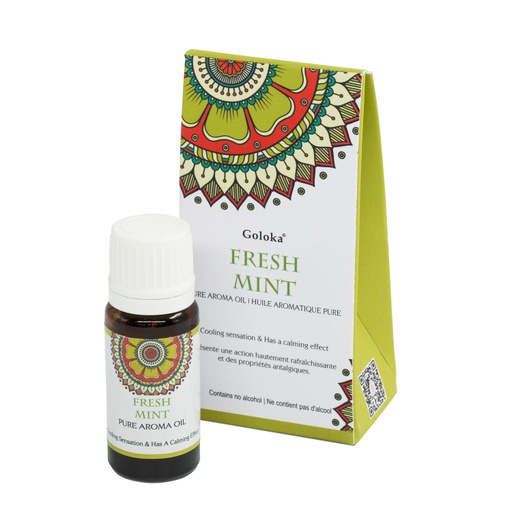 [8906051435469] Aroma Oil - Fresh Mint 10ml - Goloka