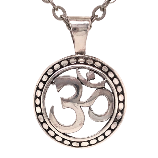 [638872904791] OM Kara Design Pendant in Silver.