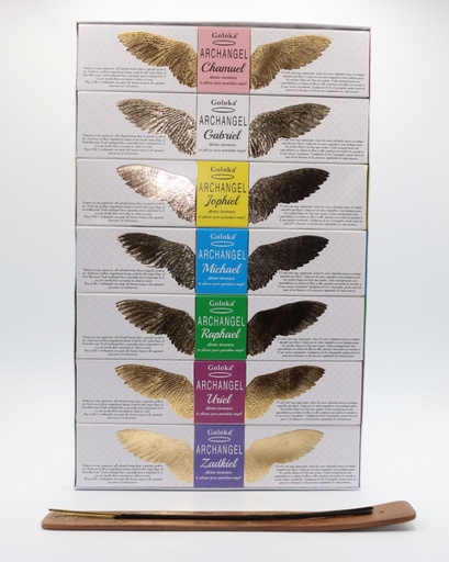 [628068693981] Incense Pack - GOLOKA | Archangel 7 | Adjustable Head Burner | 8pc
