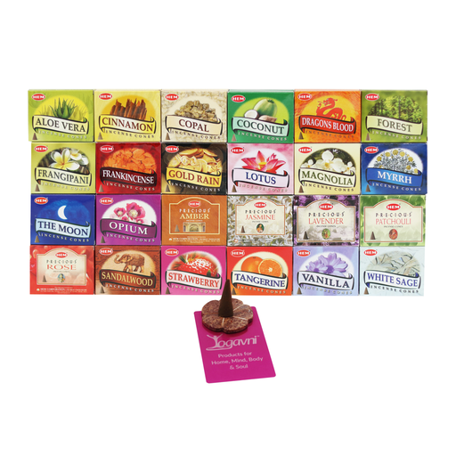 [628068695510] Cone Pack - HEM | Surprise 20 | Holder and Surface Protector | 22pc - Yogavni
